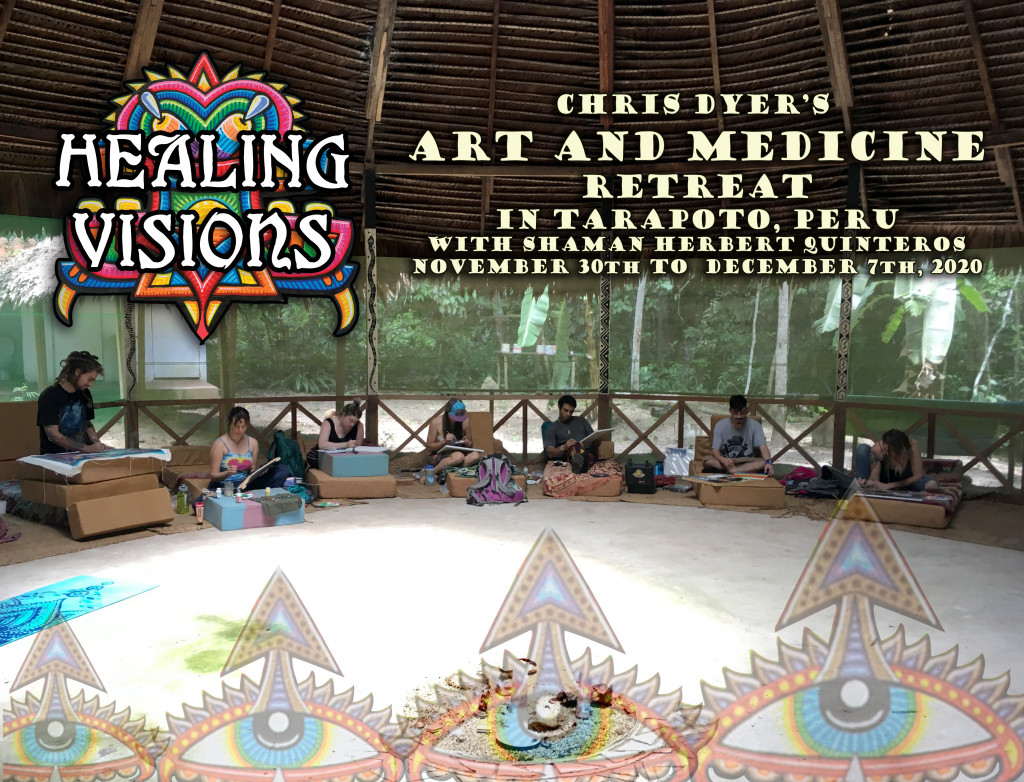 "Healing Visions" Art and Medicine Retreat in Peru 2020