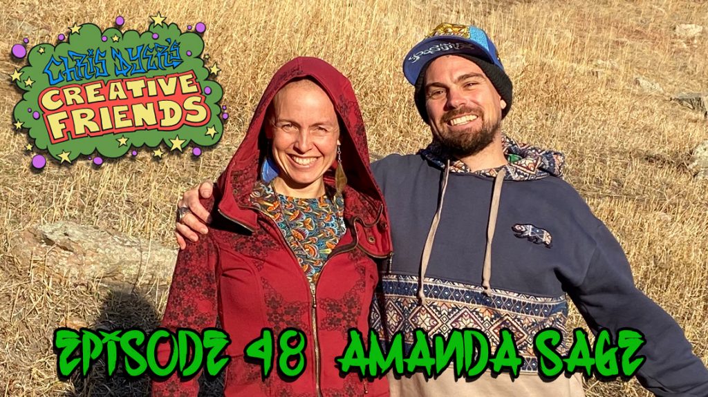 Chris Dyer's Creative Friends Podcast #48 - Amanda Sage